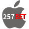 Aplicativo 257BET para iOS